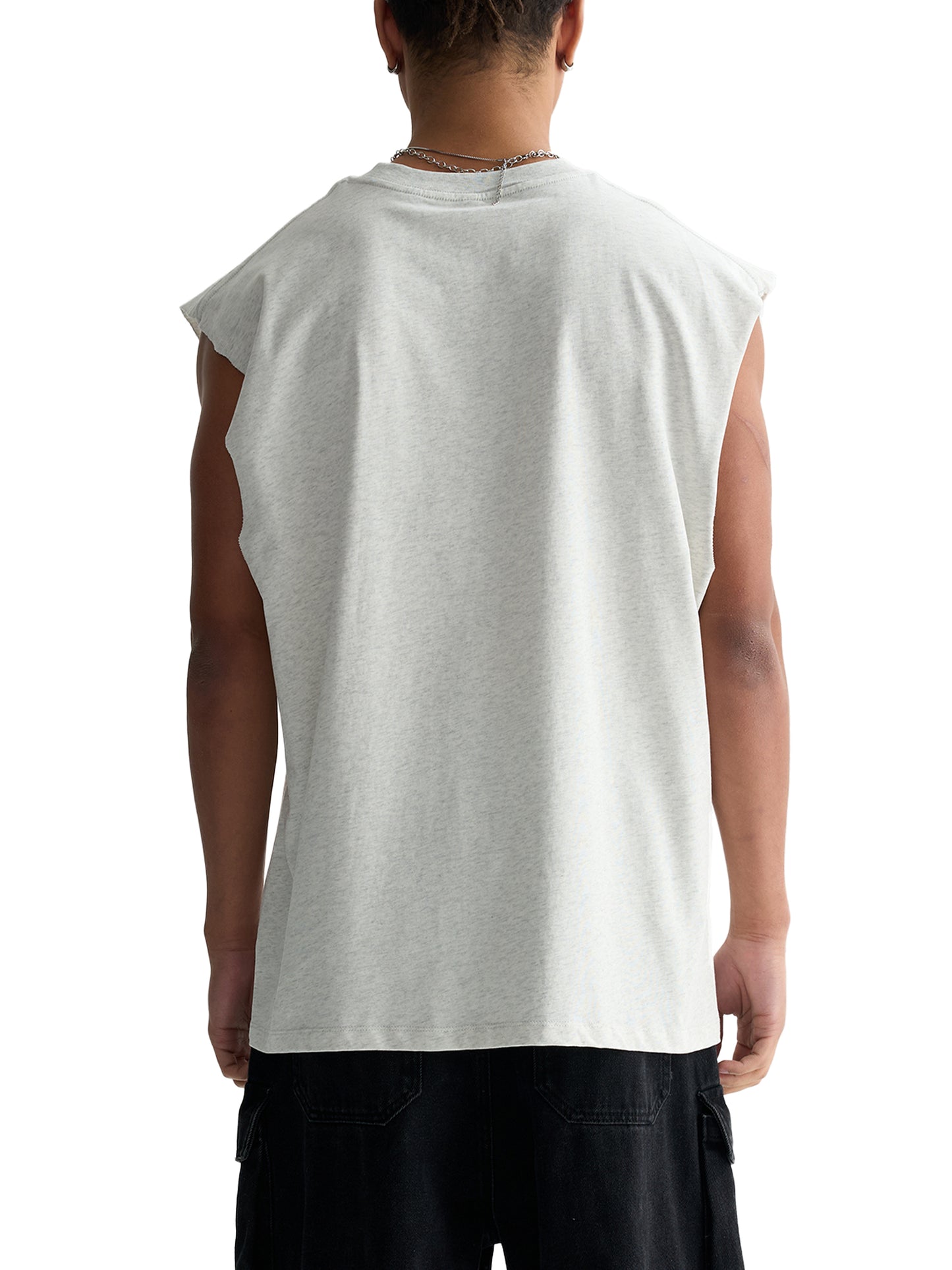CAPAX Raw Edge Graphic Tank